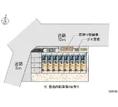 ★手数料０円★千葉市中央区道場北２丁目　月極駐車場（LP）